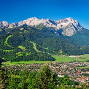 Garmisch und die Zugspitze
