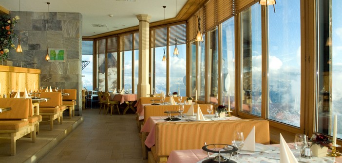 Das Gipfelrestaurant Zugspitze