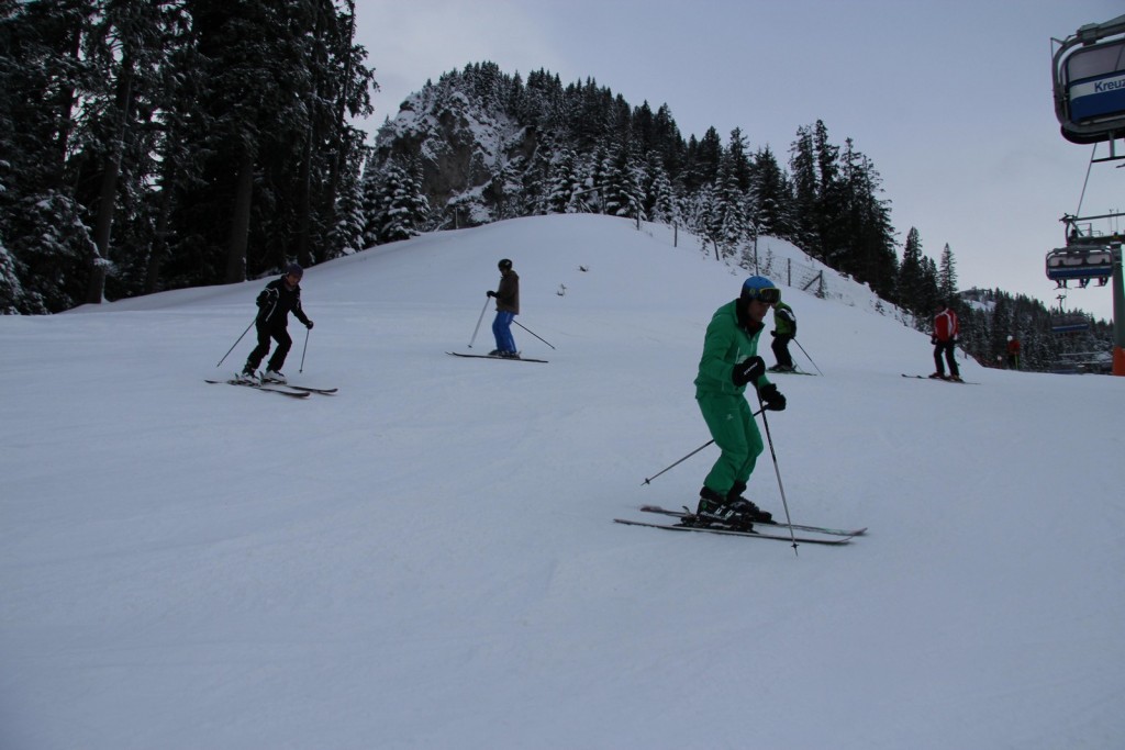 Das Skigebiet Garmisch Classic